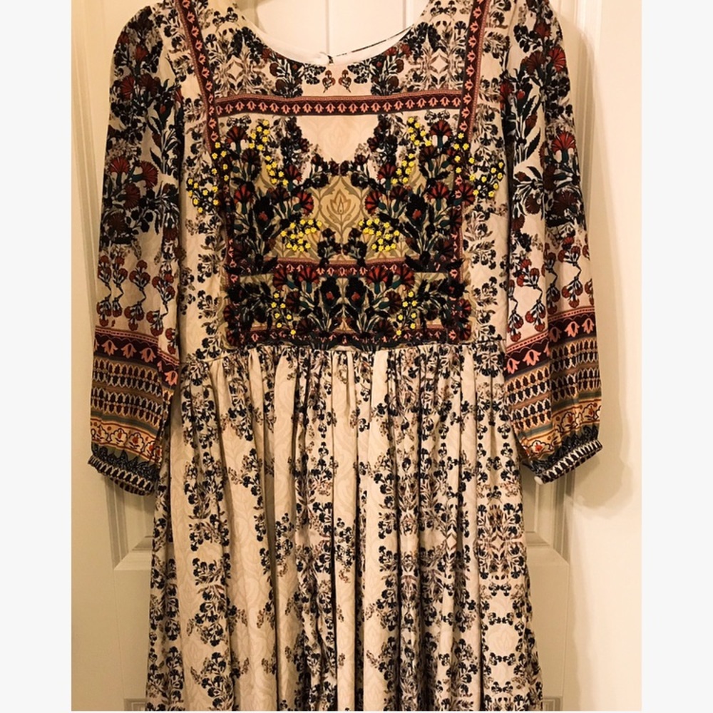 Anthropologie Bhanuni by Javoti Midi Dress